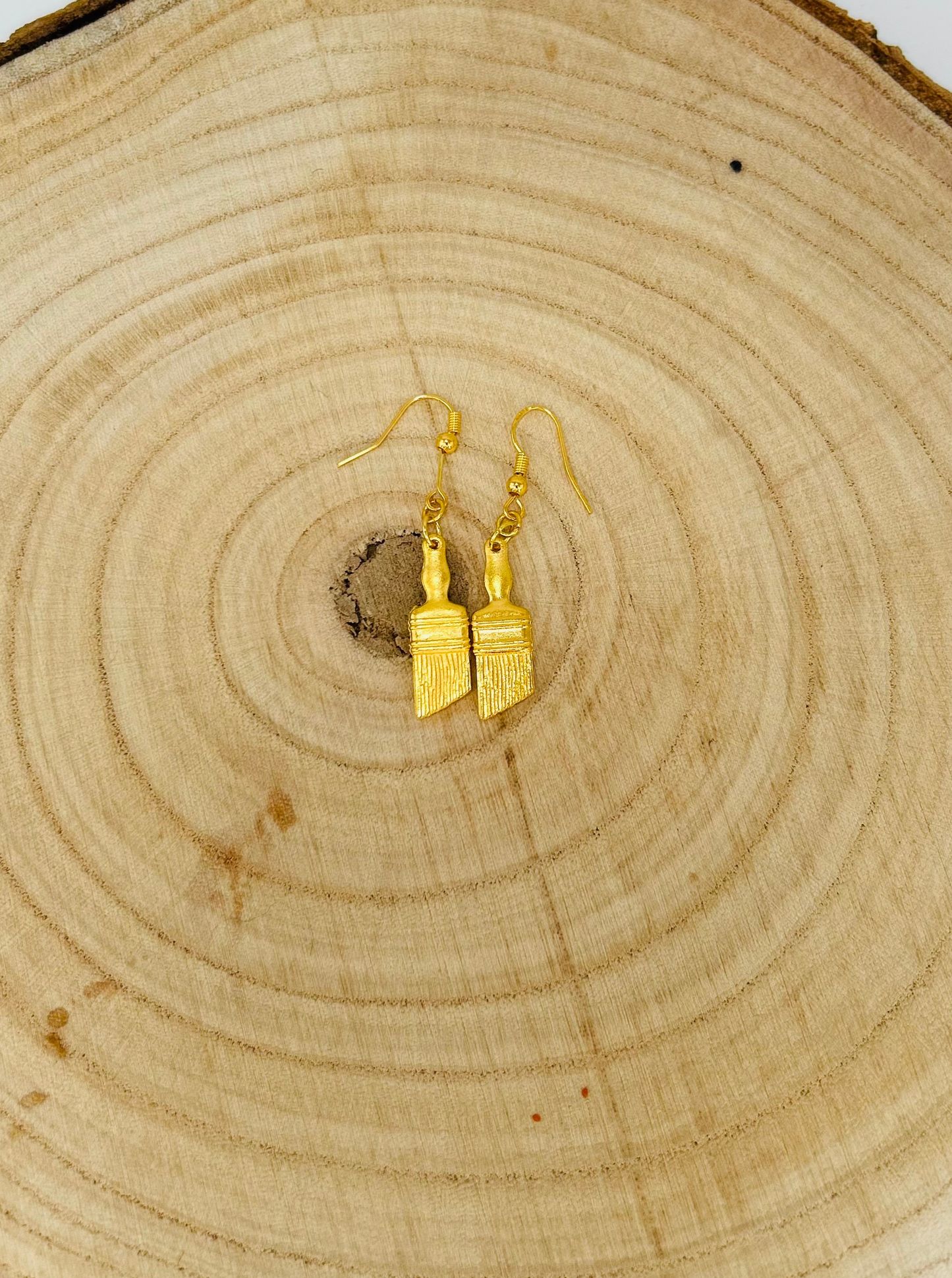 Novelty Paintbrush Earrings