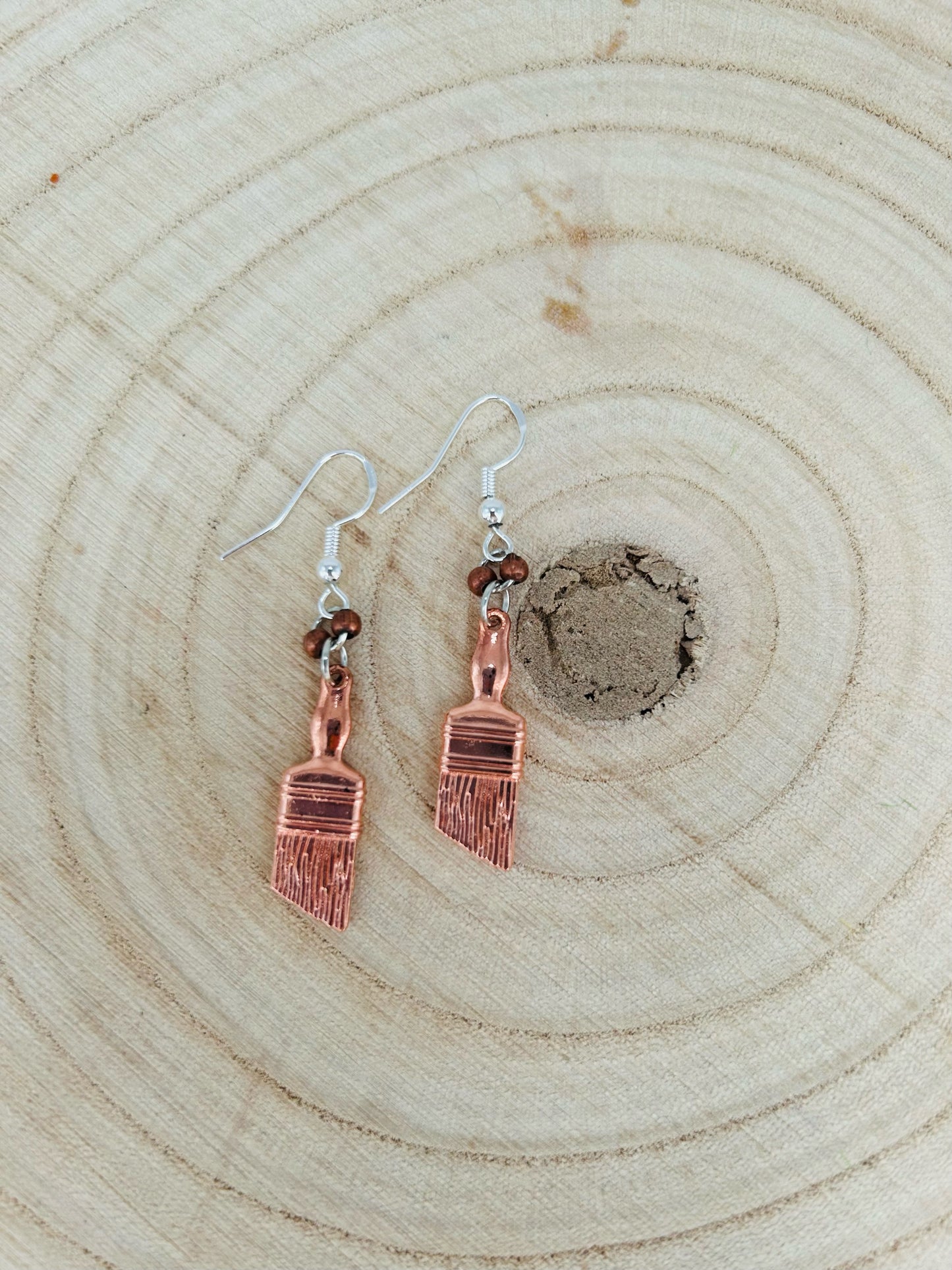 Novelty Paintbrush Earrings