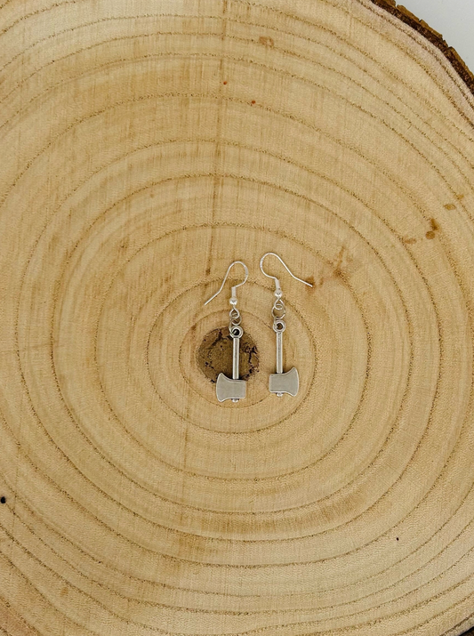 Novelty Axe Earrings