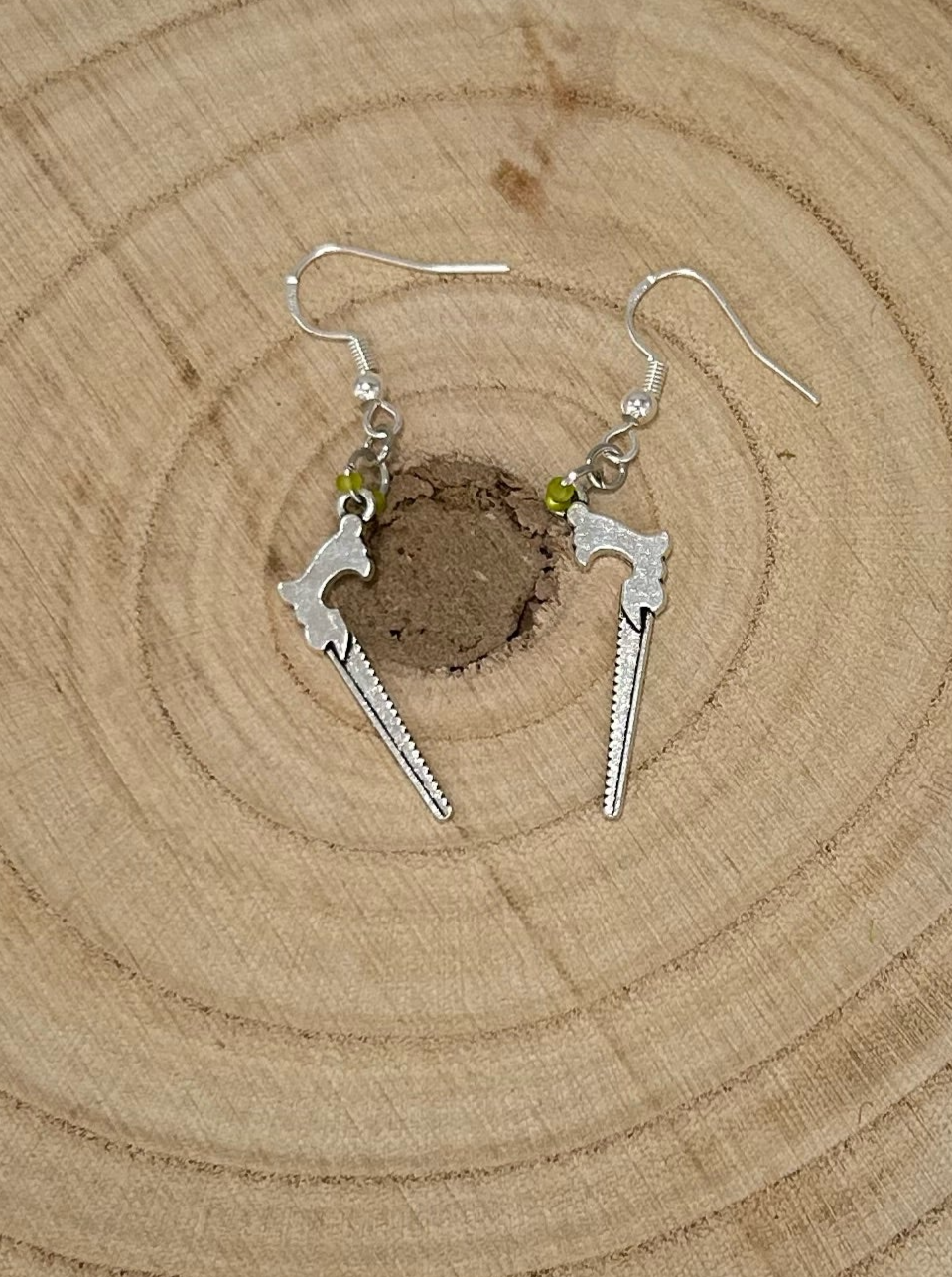 Novelty Saw Earrings