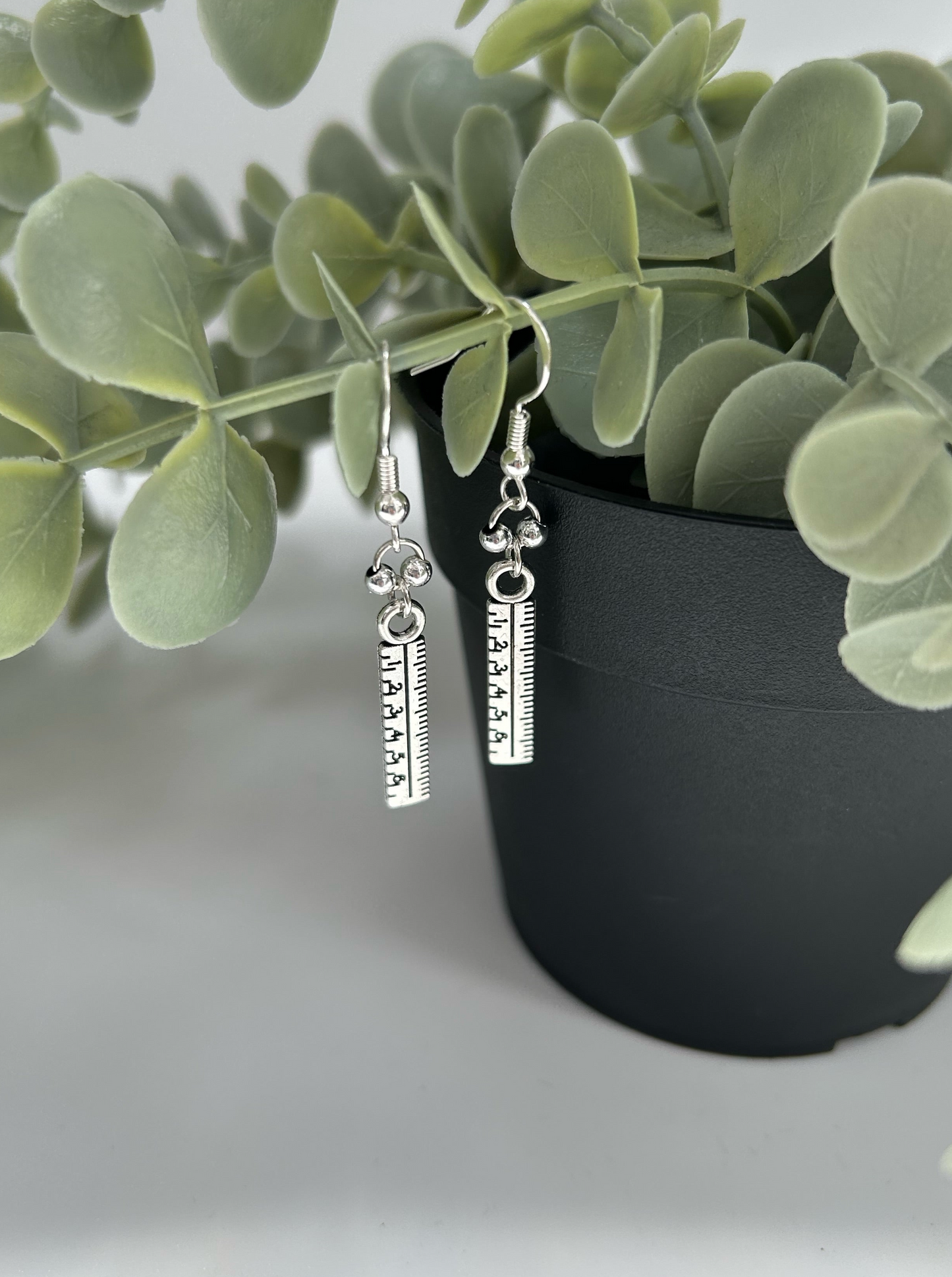 Novelty Ruler Earrings