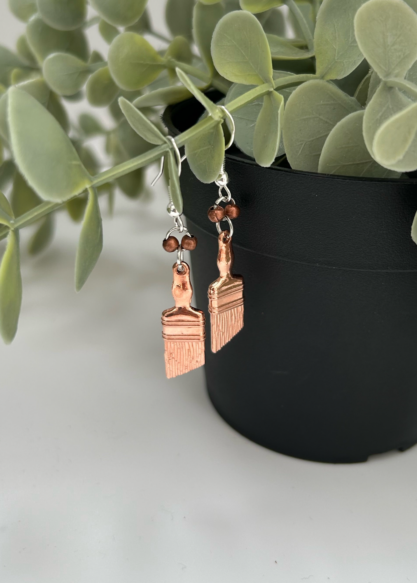 Novelty Paintbrush Earrings